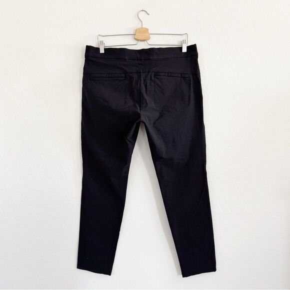 Athleta Black Wander Stash Pocket Skinny Ankle Pants Size 14 Petite - Picture 4 of 11